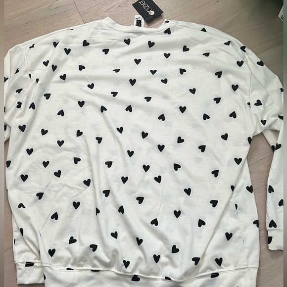 ONZIE hearts oversized sweatshirt - Picture 3 of 5